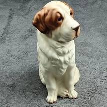 VTG Trimont Ware Saint Bernard Porcelain Dog Figurine St. Bernard Japan  - £9.58 GBP