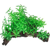 Tree Root with Plants, Artificial Plants on polyresin Driftwood, Aquariu... - $329.88 MXN