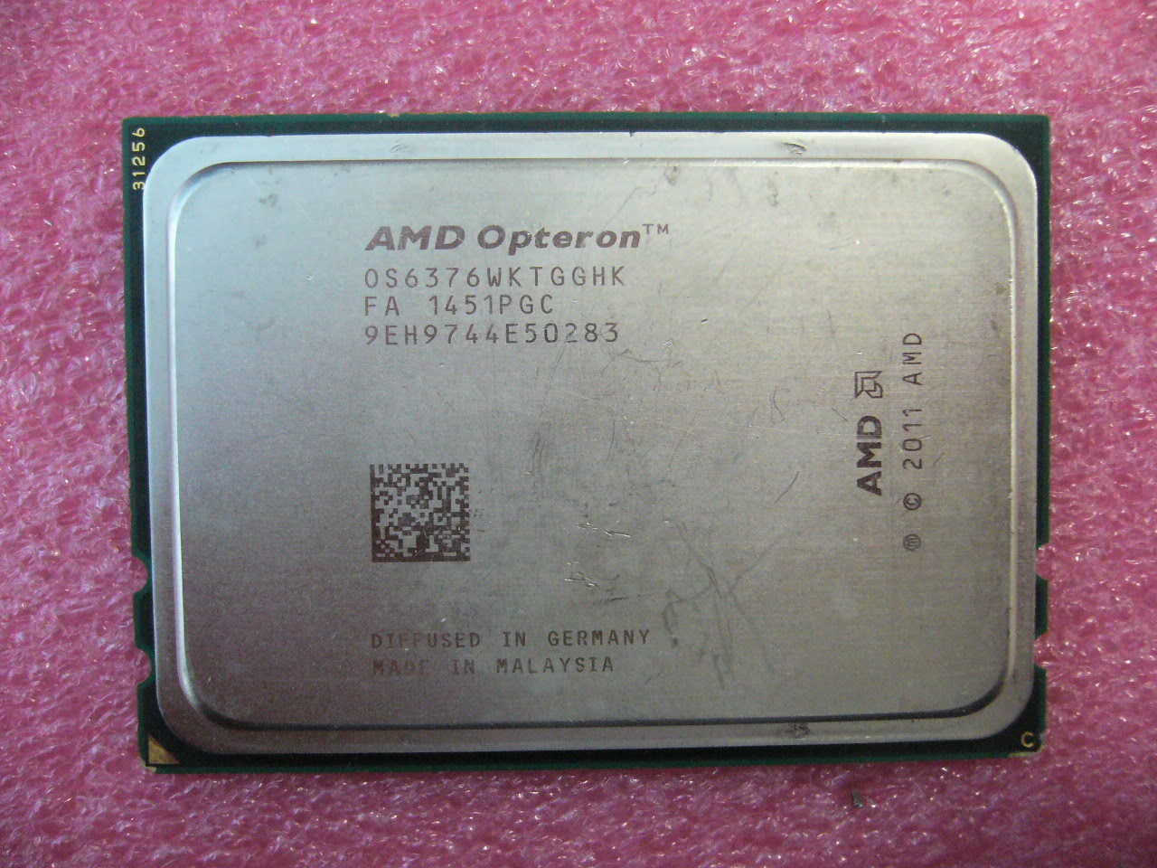 QTY 1x AMD Opteron 6376 2.3GHz Sixteen Core OS6376WKTGGHK CPU Tested G34 broken - $130.00