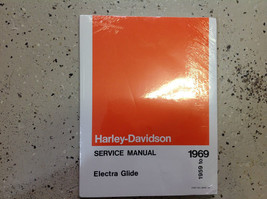 1963 1965 1967 1969 Harley Davidson Electra Glide Service Réparation Shop Manuel - £156.89 GBP