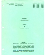 1982’s VOYAGERS!: AGENTS OF SATAN rare original TV series script - $29.99