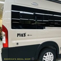 Roadtrek Play Camper RV Trailer Decals (Set Of 3) – OEM New Oracle - $44.99