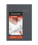 AT-A-GLANCE DayMinder 2024 Weekly Monthly Planner Gray Small 5 x 8 - Weekly - £17.08 GBP