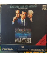 Wall Street 1987 1653-80 Laserdisc Charlie Sheen Excellent Condition Pla... - $27.44 CAD