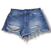 BlankNYC Shorts Size 29 W32&quot;xL3&quot; Blank NYC Hi Rise Short Denim Shorts Di... - £26.57 GBP