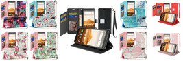 Tempered Glass / Wallet ID Card Holder Cover Phone Case For Alcatel Volta 5002R  - $9.85+