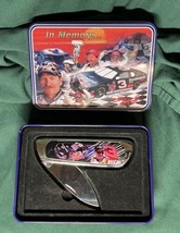 In Memory of Dale Earnhardt #3 ~3&quot; Blade (~7&quot; Long) Pocket Knife Memorabilia Tin - £7.14 GBP
