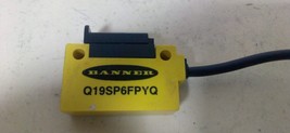 Banner Q19SP6FPYQ Photoelectric Sensor Mini-Beam Fiber - $48.11