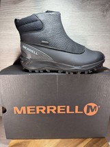 Merrell Women&#39;s Thermo Kiruna MID Zip Waterproof Snow Boot, Black/Canal ... - $67.31