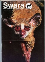 Swara East African Wildlife Society Magazine Jan Mar 2004 Zanzibar Dwarf Galago - £9.47 GBP