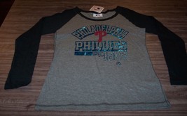 Women&#39;s Teen Philadelphia Phillies Mlb Baseball T-shirt Large New w/ Tag - £15.82 GBP