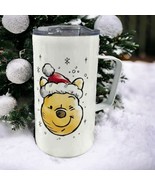 Disney Winnie the Pooh Metal Christmas Travel Mug BRAND NEW - £21.03 GBP