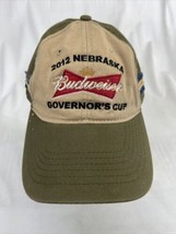 2012 Nebraska Governors Cup Budweiser Beer Baseball Cap Hat Adjustable-Back - £11.09 GBP