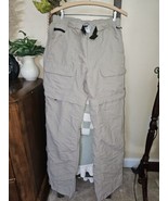 The North Face Convertible Zip Off Cargo Belted Pants Y2K Sz S Long 2007... - $41.13