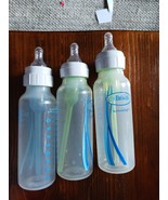 Dr. Brown&#39;s 8 oz/250 ml Options+ Narrow Anti-Colic Baby Bottles Set Of 3 - £10.94 GBP