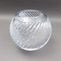 Faberge Atelier Crystal Collection Winter Palace Rose Bowl Vase (Read) - £199.79 GBP