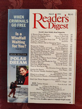 READERS DIGEST Magazine March 1993 Robert James Bidinotto Daniel R. Levine - £9.92 GBP