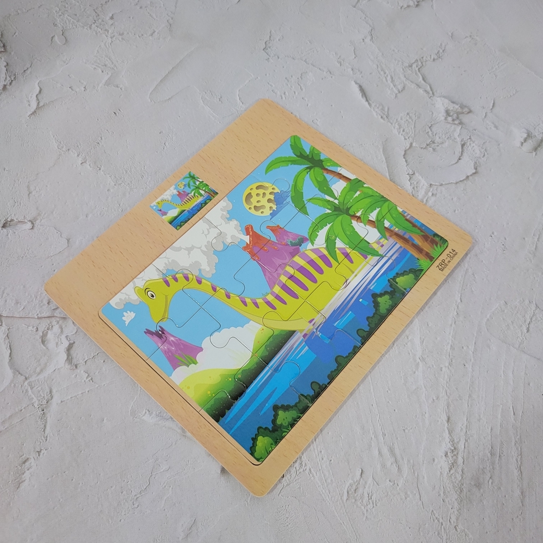 Spovogil Puzzles Dinosaur 12-Piece Puzzles for Kids Item image 3