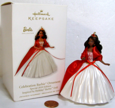 Hallmark Keepsake Ornament African-American Celebration Barbie 2010 Edition  SGR - $24.95