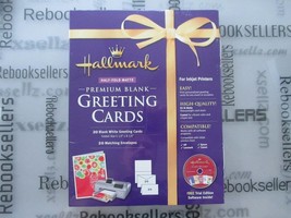 Hallmark Blank Greeting Cards Half-Fold Matte Premium 20 Count - $43.99