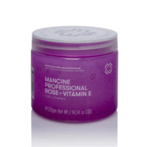 Mancine ﻿Rose & Vitamin E Hot Salt Body Scrub, 18.3 Oz.