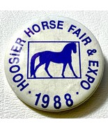1988 Hoosier Horse Fair &amp; Expo Pinback - $56.26 MXN