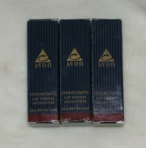 Avon Overcoats Lip Finish Adjuster Deepner Gloss Matte Lot Of 3 Nos - £17.90 GBP