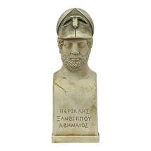 Pericles Leader of Athenian Democracy Bust Cast Stone Statue Sculpture - £29.77 GBP