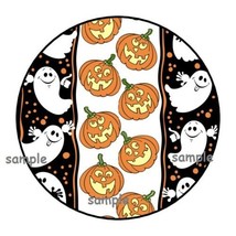 30 Halloween Envelope Seals Labels Stickers 1.5&quot; Round Gifts Favors Ghosts - £5.98 GBP