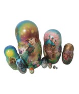 10pcs One of a Kind Russian Nesting Doll &quot;Magic Forest&quot; by Larisa Chulkova - $2,642.89 CAD