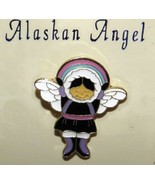 Alaskan Eskimo Rainbow Angel (Souvenir Lapel Pin) - £6.88 GBP
