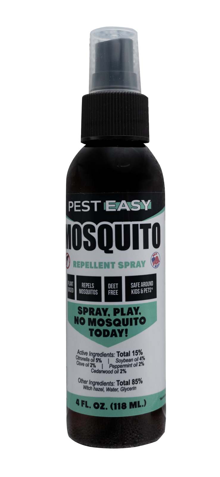 Mosquito and Tick Repellent Spray DEET free (2 pack)