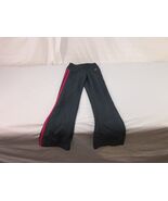 Girls Adidas Leggings Size Small (7/8) Charcoal and Pink 84% Poly 16% Sp... - $14.77 CAD
