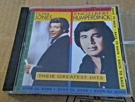 Tom Jones &amp; Engelbert Humperdinck CD Back to Back Their Greatest Hits - £3.97 GBP