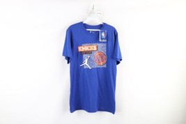 New Nike Mens Small Spell Out New York Knicks Basketball Short Sleeve T-Shirt - £27.82 GBP
