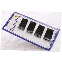 Invisible Hair Clips Flat Top Bobby Pins Grips Salon Wave Barrette Black... - $9.46
