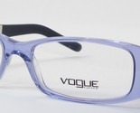 Vogue VO 2593 1076 TRANSPARENT AVIO BLUE EYEGLASSES GLASSES VO2593 52-15... - $64.33