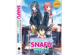 DVD Anime My Teen Romantic Comedy SNAFU Season 1+2 (1-27 End) English Subtitle - £24.29 GBP