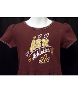 ASU Athletics Dress with Bloomers 4T Sun Devils Arizona State Burgundy H... - £19.54 GBP