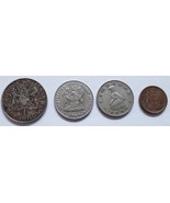 4 Coins South Africa: 1989. 1994, Zimbabwe 1991, Kenya 1975 - $5.41 CAD