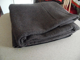 Vintage US Military FCDA Stamped 4lb Wool  Blanket Never Used/Camping/Outdoors - £41.65 GBP