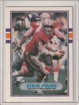 1989 Topps Nfl Traded #24T Steve Young Hof 49ERS, Centered A Very Nice Card, Nm. - £1.57 GBP