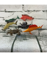 Vintage Plastic Marine Animals Fish Octopus Crab Swordfish Hammerhead Shark - £4.67 GBP