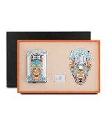 Cigar Smoking Gifts Set Cigar Lighter &amp; Sharp Cigar Scissors in Luxury G... - $145.00