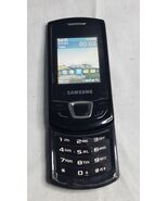 Samsung Monte Slider GT-E2550 With Charger Unlocked  - $35.00