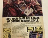 1991 Operation C Game Boy NES Nintendo Vintage Print Ad pa20 - $9.89