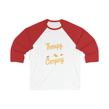 Unisex 3/4 Sleeve Yellow Camping Graphic Tee &quot;You Know... I don&#39;t Need T... - £26.93 GBP+