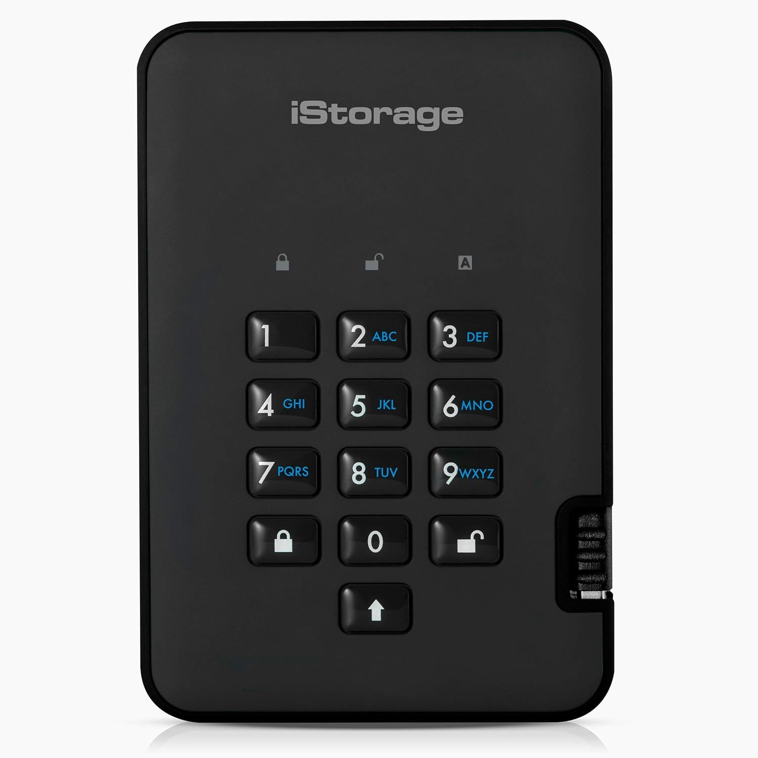iStorage diskAshur2 HDD 2 TB | Secure Portable Hard Drive | Password Protected | - $306.99