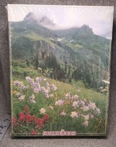 Colorado Columbine 1000 Piece Jigsaw Puzzle David Munench Mountain Meado... - $9.50