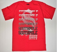 Southpole Boys Red T-Shirt Limited Edition Hexagon Brand Size 12/14 NWT - £9.95 GBP